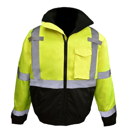 Thermal Bomber Jacket, Class 3, ANSI, Thermal w/ 2